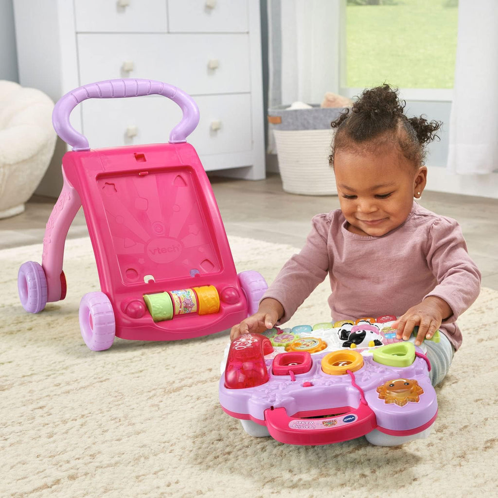 VTech Sit-to-Stand Learning Walker (Frustration Free Packaging), Blue