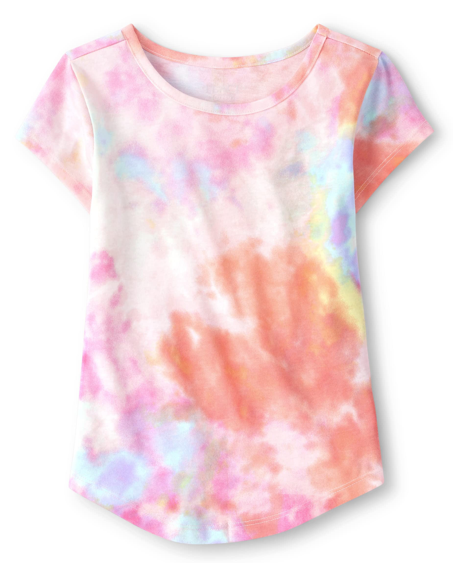 The Children's Place Girls Short Sleeve High Low Tee