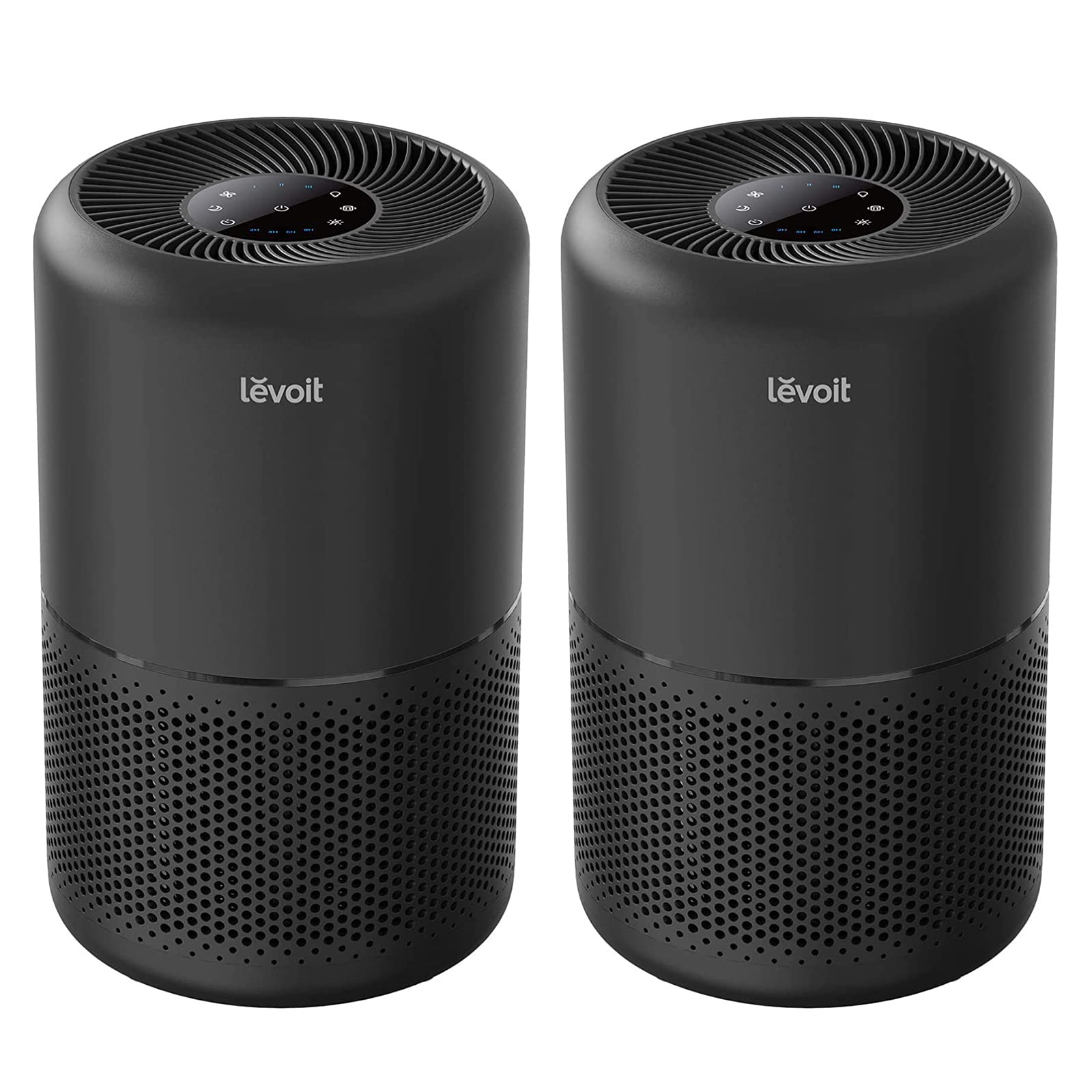 LEVOIT Air Purifier for Home Allergies Pet Hair in Bedroom, Covers Up to 1073 ft² by 56W High Torque Motor, AHAM VERIFIDE, 3-in-1 Filter with HEPA Sleep Mode, Remove Dust Smoke Odor, Core300-P, White