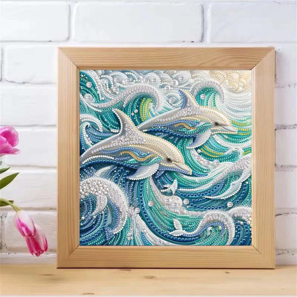 ZQEATRY Sea Turtle Animal Special Shape Diamond Art Kits for Adults,5D Diamond Painting Kits for Beginner,DIY Diamond Crystal Rhinestones Painting Kits for Home Wall Decor Gift 11.8 X 11.8inch