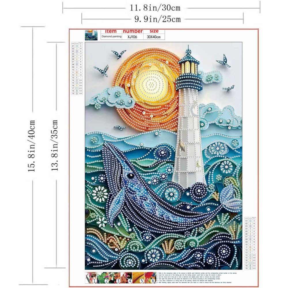 ZQEATRY Sea Turtle Animal Special Shape Diamond Art Kits for Adults,5D Diamond Painting Kits for Beginner,DIY Diamond Crystal Rhinestones Painting Kits for Home Wall Decor Gift 11.8 X 11.8inch
