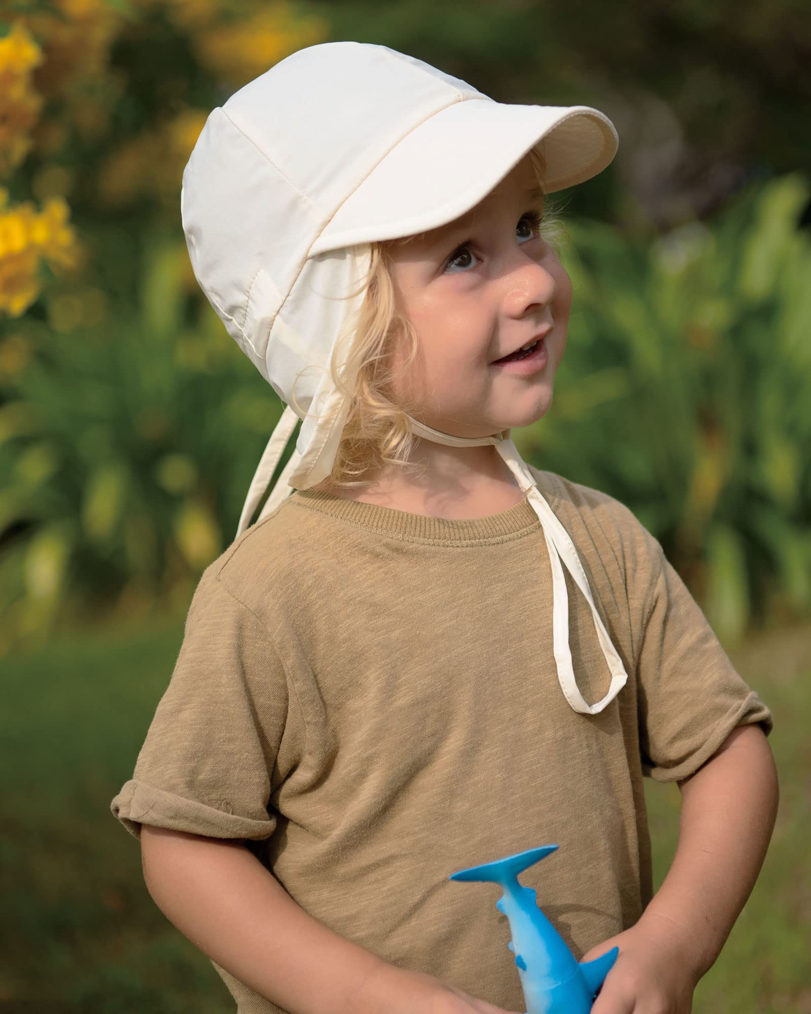 FURTALK Baby Sun Hat with Neck Flap UPF 50+ Adjustable Baby Boys Girls Summer Beach Hat for Traveling Swim Hat