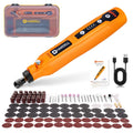 HARDELL Mini Cordless Rotary Tool, 5-Speed and USB Charging Rotary Tool Kit with 69 Accessories, Multi-Purpose 3.7V Power Rotary Tool for Sanding, Polishing, Drilling, Etching, Engraving, DIY Crafts