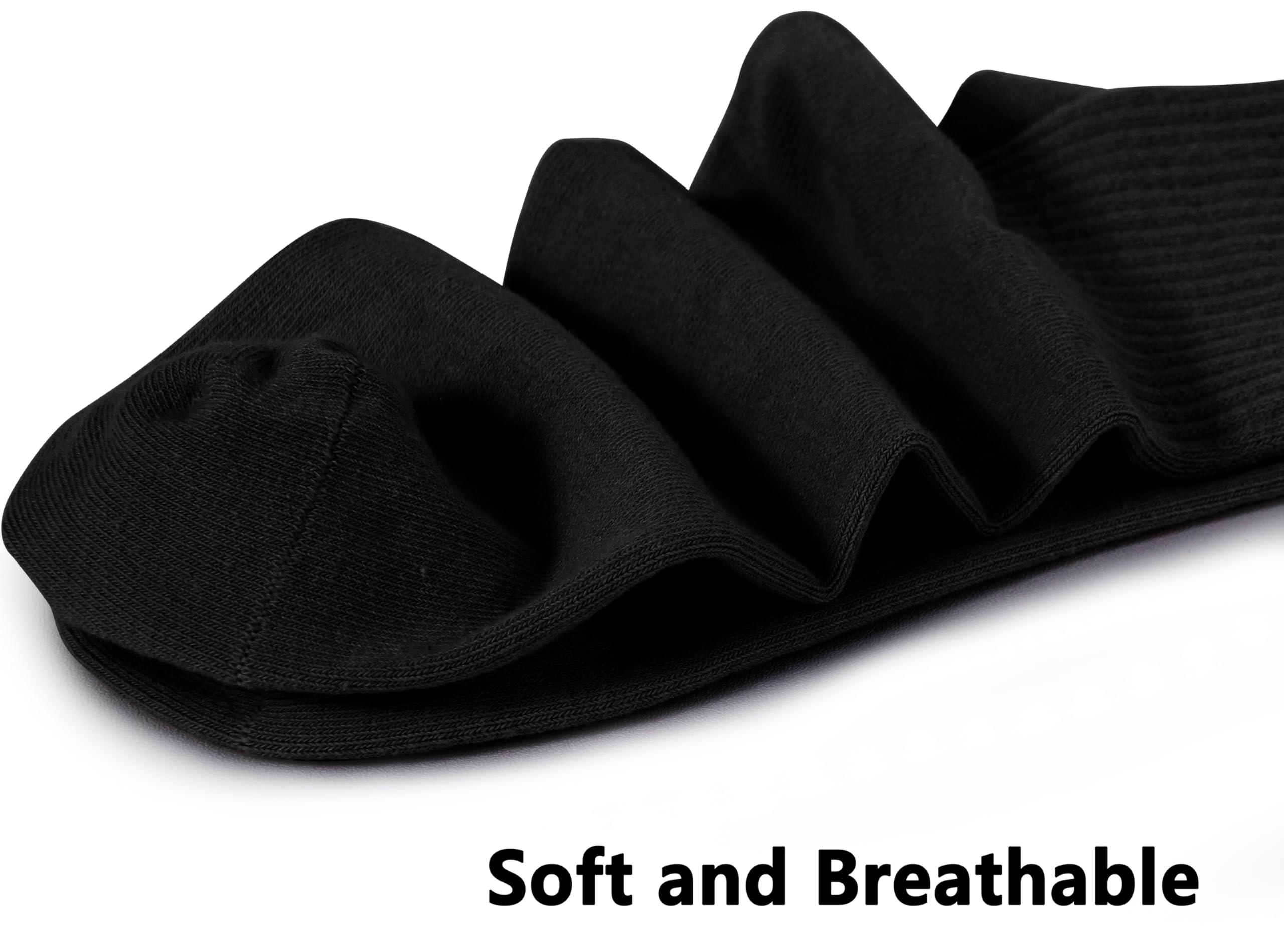 BomKinta Women Casual Calf Socks - Cute Cotton Crew Socks - Soft Above Ankle Sock Gifts 6 Pairs Size 5-10