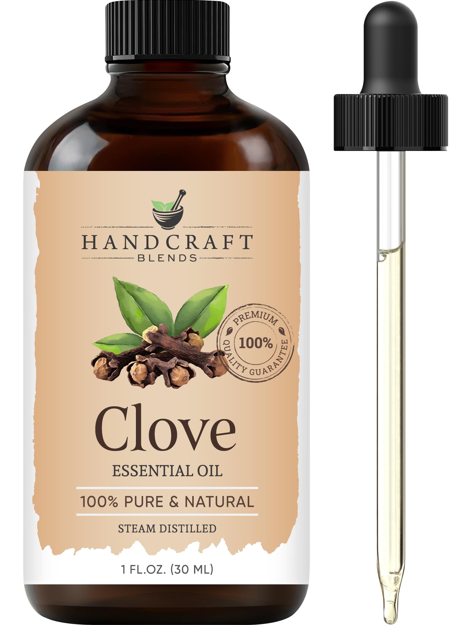 Handcraft Blends Peppermint Essential Oil – Huge 4 Fl Oz – 100% Pure and Natural – Premium Grade Essential Oil for Diffuser and Aromatherapy, Skin, Massage, Candle and Soap Making Fragrance