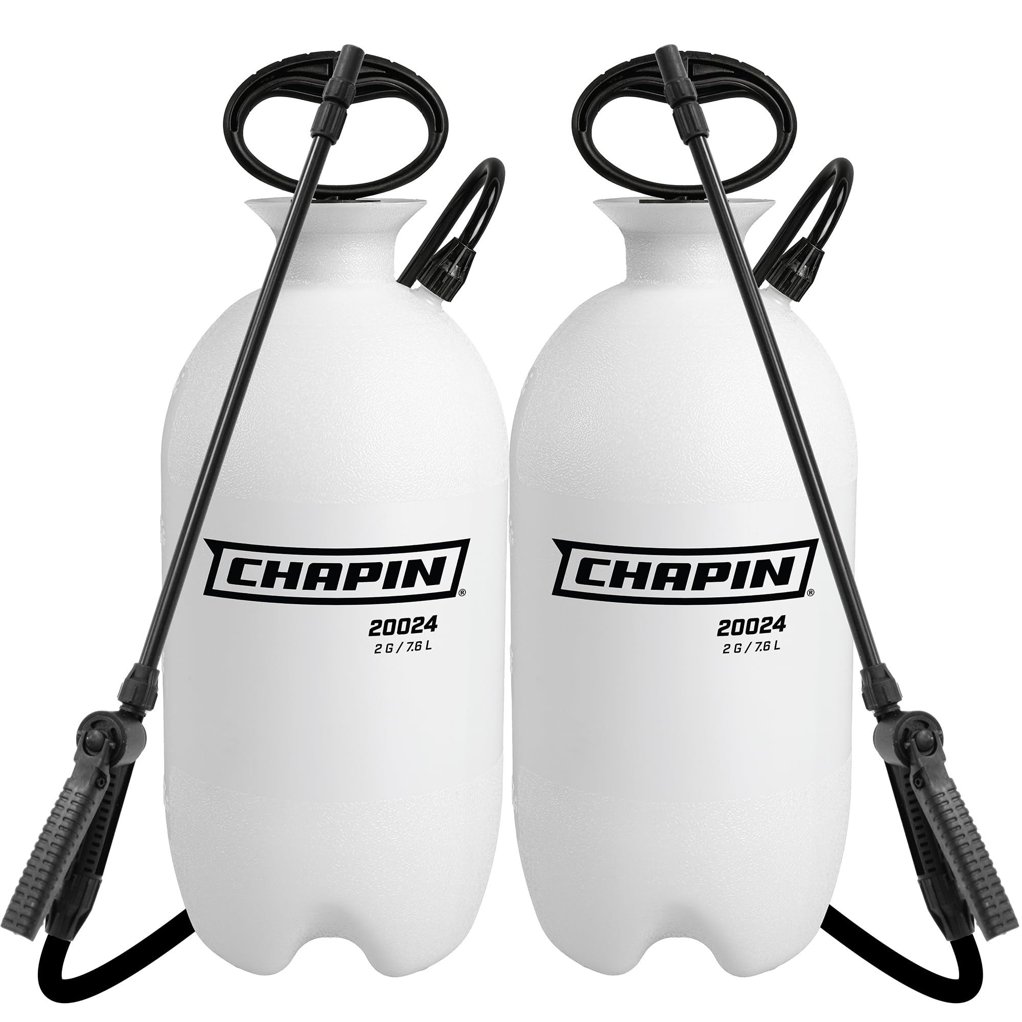 Chapin 20004 Pump Sprayer, 1-Gallon SureSpray Translucent Tank with an Easy Fill Funnel-Top Opening, Adjustable Cone Nozzle & 34" Long Reach Hose, Used for Fertilizer, Pesticides, Weeds & Pests