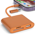 SZHAIYIJIN SD Card Reader for iPhone, Memory Card Reader with USB Camera Adapter Plug and Play Trail Game Camera Viewer Supports SD and TF Card MicroSD Card Adapter for iPad No App Required