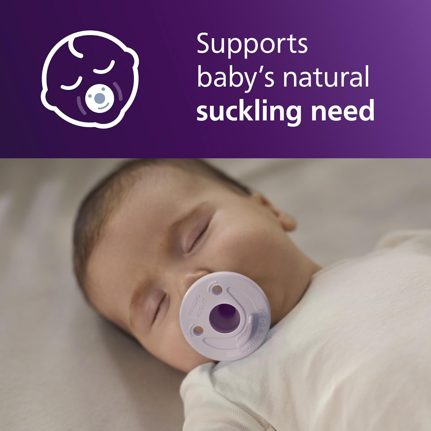 Philips Avent Soothie Baby Pacifiers - 100% Silicone Pacifiers for Babies 0-3 Months, One-piece Design, BPA-Free, Extra Durable, Green, 4 Pack, Model SCF190/41