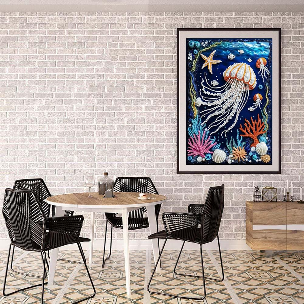 ZQEATRY Sea Turtle Animal Special Shape Diamond Art Kits for Adults,5D Diamond Painting Kits for Beginner,DIY Diamond Crystal Rhinestones Painting Kits for Home Wall Decor Gift 11.8 X 11.8inch