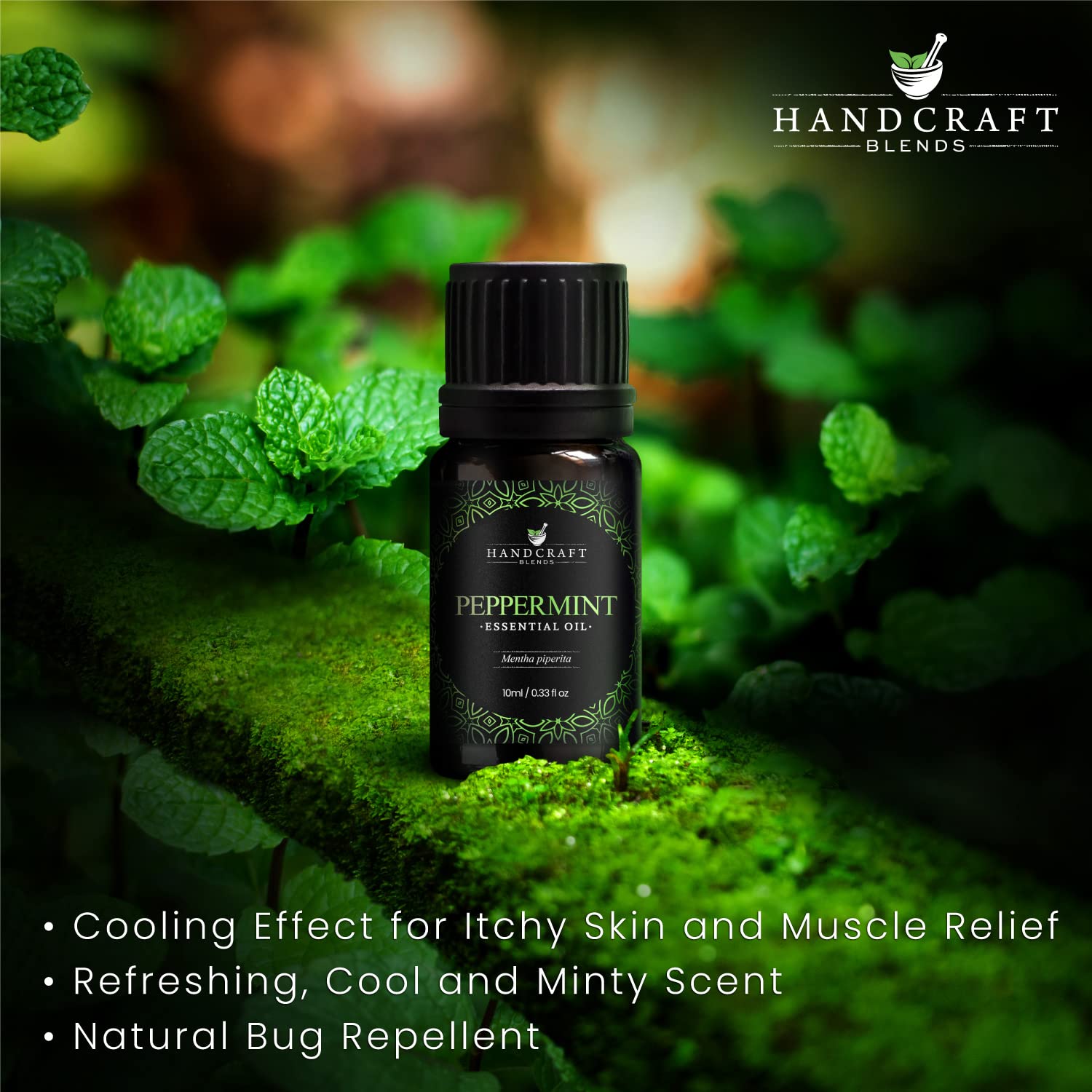 Handcraft Blends Peppermint Essential Oil – Huge 4 Fl Oz – 100% Pure and Natural – Premium Grade Essential Oil for Diffuser and Aromatherapy, Skin, Massage, Candle and Soap Making Fragrance