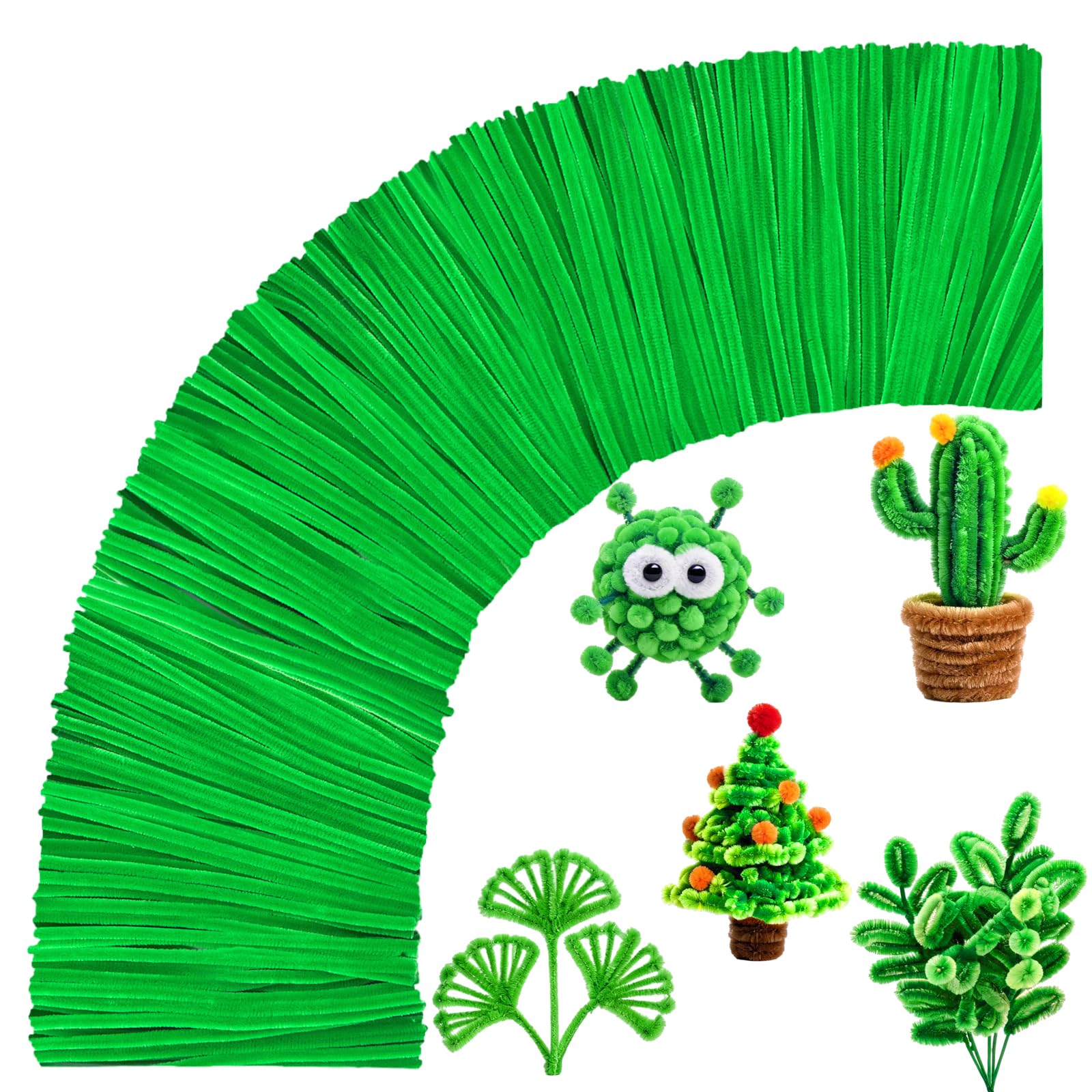 Pipe Cleaners Craft Bulk,Kids Toys & Games Gifts,200pcs Arts Crafts,Chenille Stems Art Supplies for Projects Creative DIY Room Decor,Christmas Decorations,Juegos para Niños Fidget Toys for Ages 5-7