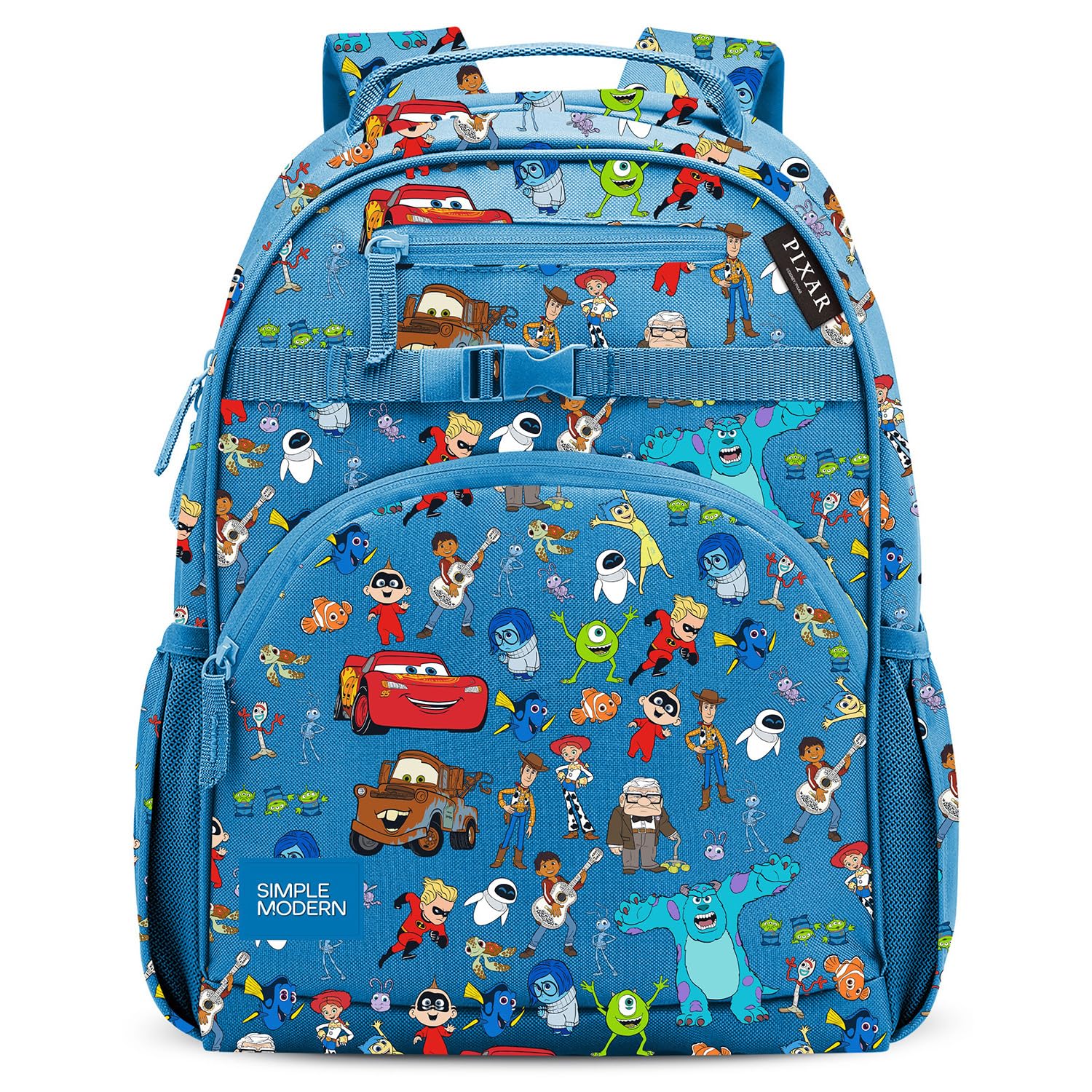 Simple Modern Medium Disney Toddler Backpack for School Girls and Boys | Kindergarten Elementary Kids Backpack | Fletcher Collection | Kids - 15" tall | Princess Rainbows