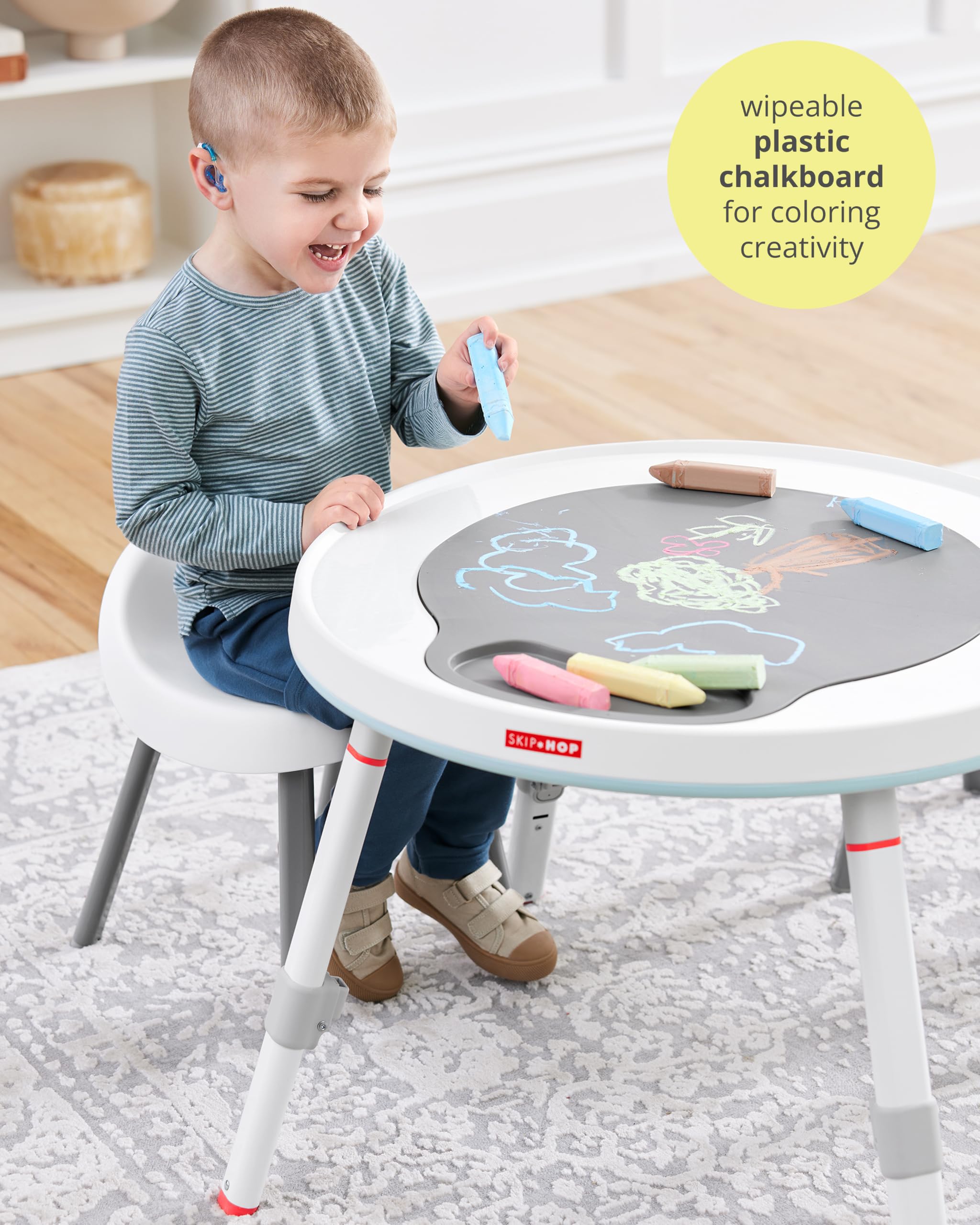 Skip Hop Baby Activity Center: Interactive Play Center with 3-Stage Grow-with-Me Functionality, 4mo+, Explore & More