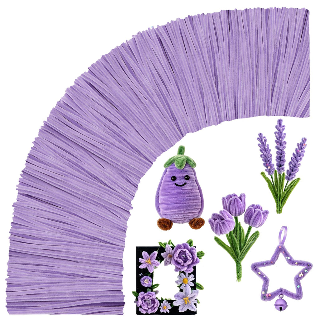 Pipe Cleaners Craft Bulk,Kids Toys & Games Gifts,200pcs Arts Crafts,Chenille Stems Art Supplies for Projects Creative DIY Room Decor,Christmas Decorations,Juegos para Niños Fidget Toys for Ages 5-7