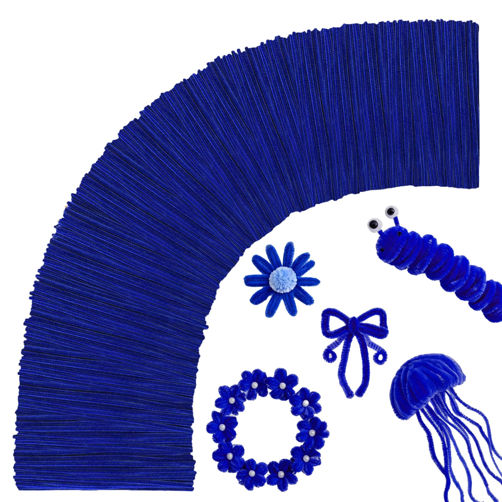 Pipe Cleaners Craft Bulk,Kids Toys & Games Gifts,200pcs Arts Crafts,Chenille Stems Art Supplies for Projects Creative DIY Room Decor,Christmas Decorations,Juegos para Niños Fidget Toys for Ages 5-7