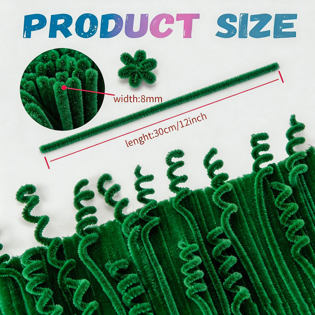 Pipe Cleaners Craft Bulk,Kids Toys & Games Gifts,200pcs Arts Crafts,Chenille Stems Art Supplies for Projects Creative DIY Room Decor,Christmas Decorations,Juegos para Niños Fidget Toys for Ages 5-7