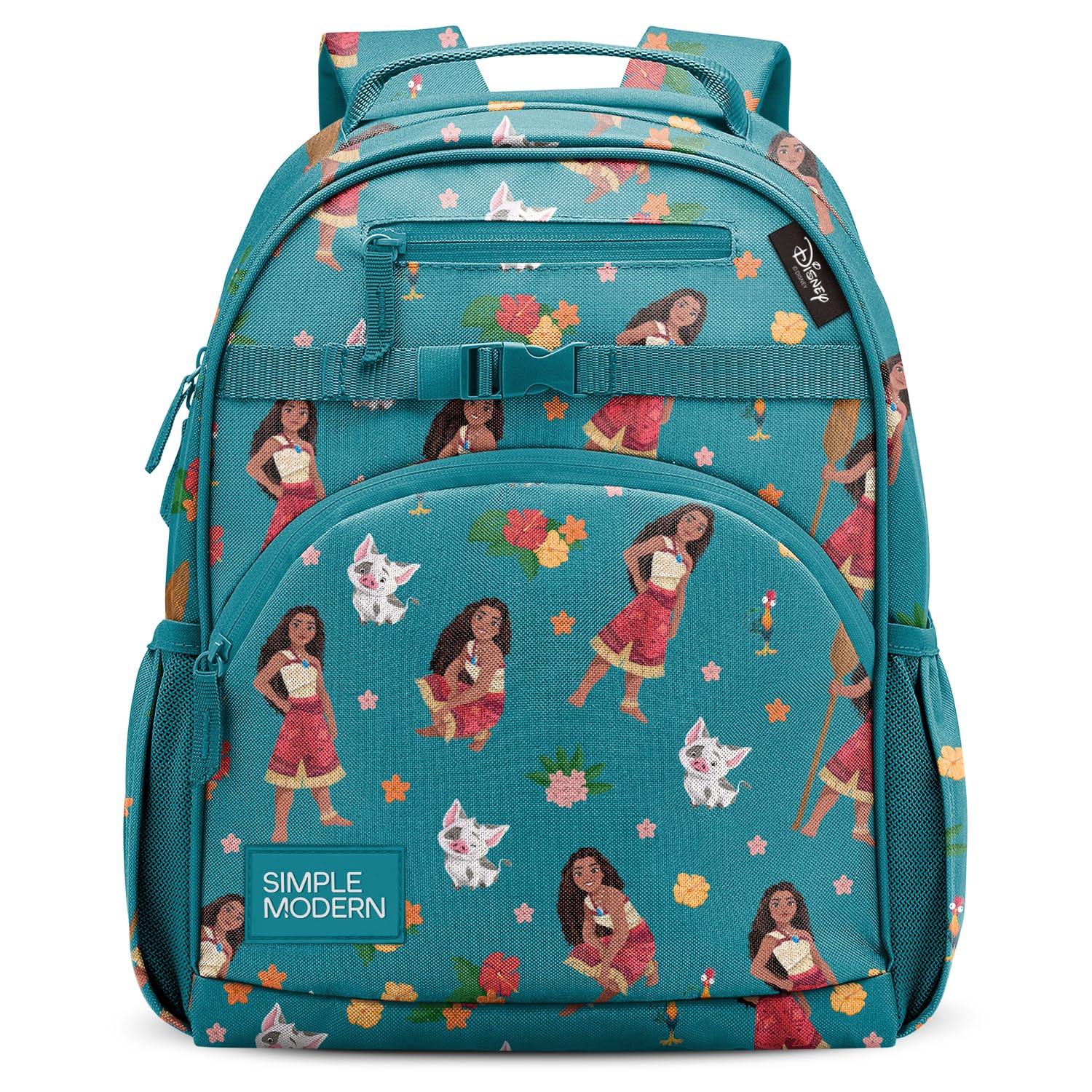 Simple Modern Medium Disney Toddler Backpack for School Girls and Boys | Kindergarten Elementary Kids Backpack | Fletcher Collection | Kids - 15" tall | Princess Rainbows
