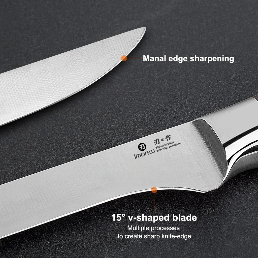 imarku Chef Knife 7 Inch Kitchen Knife Ultra Sharp Santoku Knife - High Carbon Japanese Chefs Knife, Kitchen Gadgets 2025, Apartment Essentials, Birthday Gifts for Him Her, Best Gifts for Women Men
