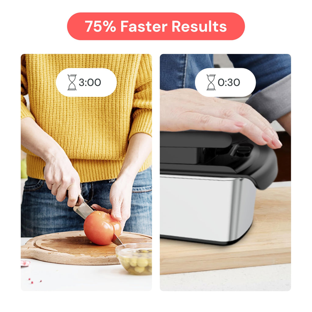 Fullstar The Original Pro Chopper - Vegetable Chopper and Spiralizer, Food Chopper with Container, Fruit Slicer, Kitchen Gadgets & Gifts, Home Essentials (4 in 1, White)