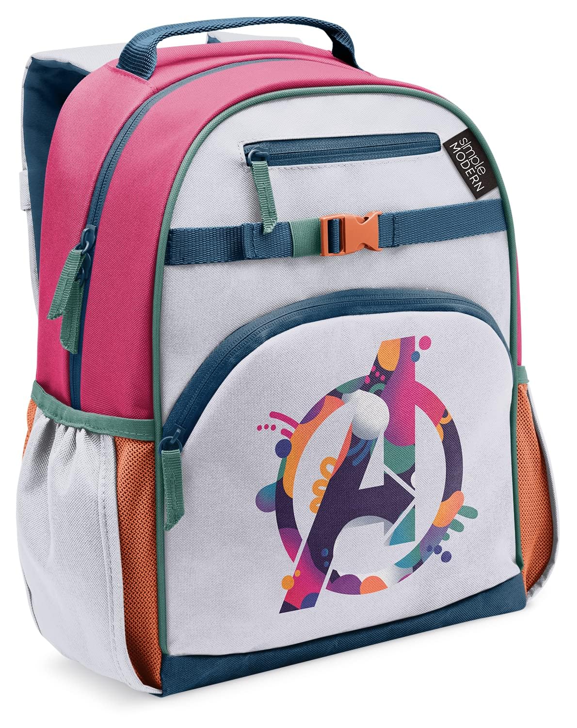Simple Modern Medium Disney Toddler Backpack for School Girls and Boys | Kindergarten Elementary Kids Backpack | Fletcher Collection | Kids - 15" tall | Princess Rainbows