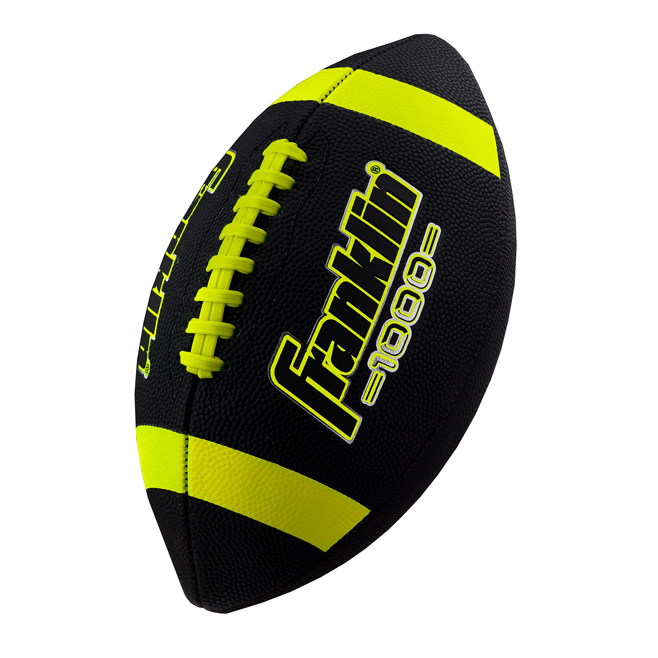 Franklin Sports Youth + Adult Footballs - Extra Grip 1000 Official Size, Junior + Pee Wee Kids - 1 + 12 Packs
