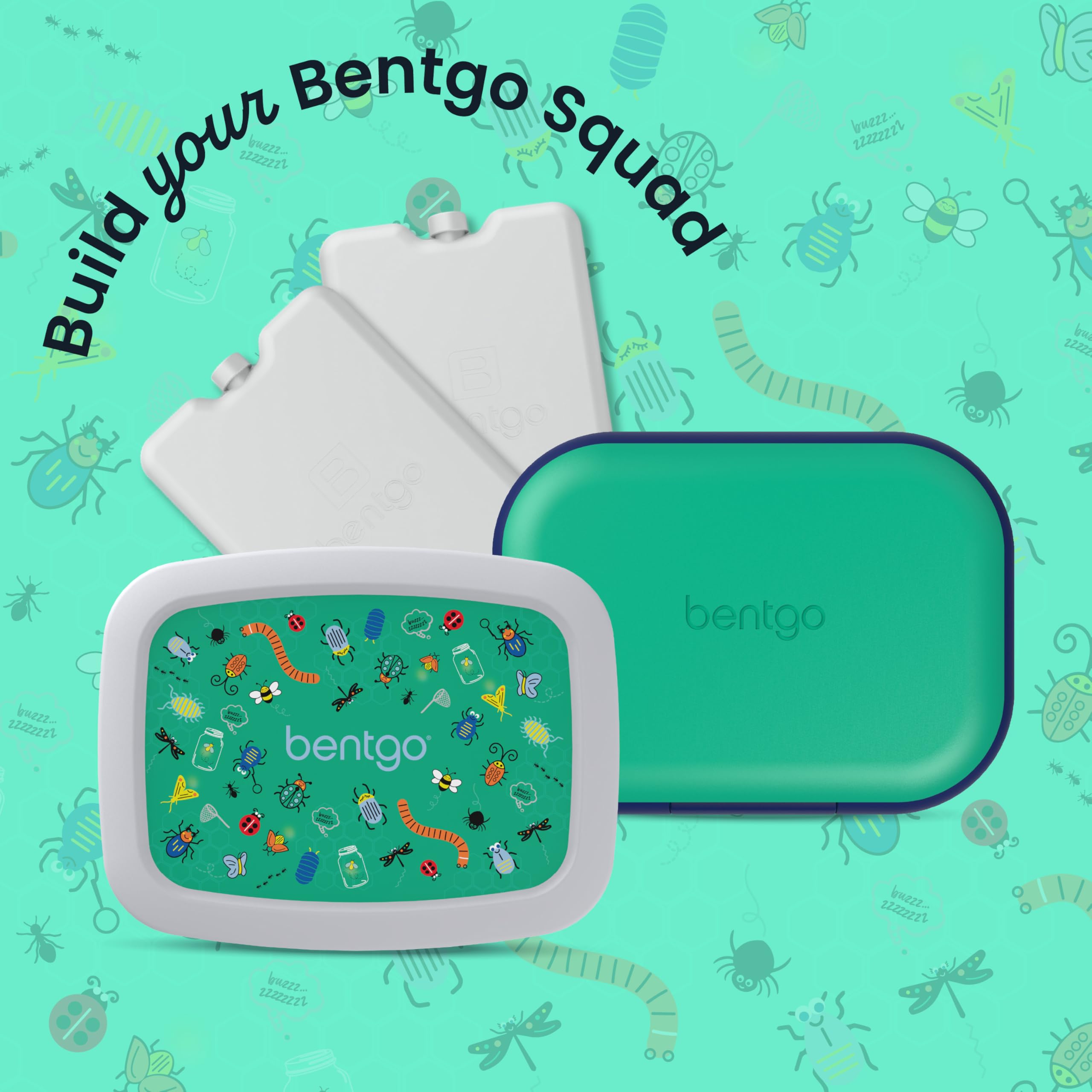 Bentgo Kids Prints Leak-Proof, 5-Compartment Bento-Style Kids Lunch Box - Ideal Portion Sizes for Ages 3-7, Durable, Drop-Proof, Dishwasher Safe, & PFAS & BPA-Free Materials (Unicorn)