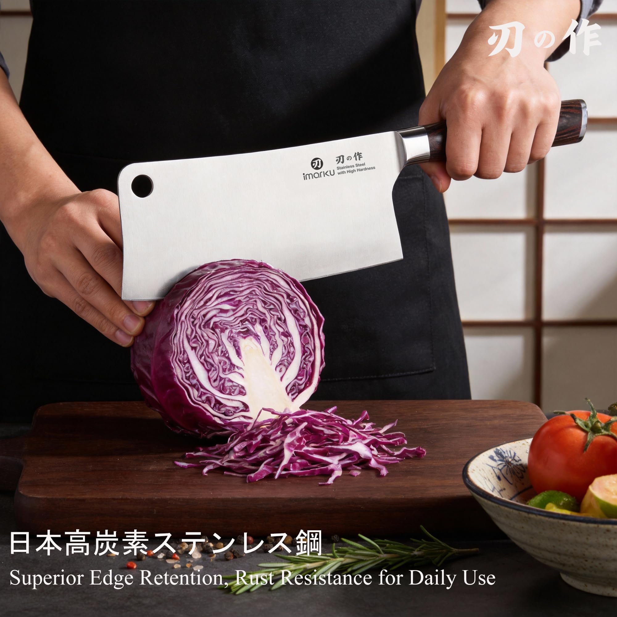 imarku Chef Knife 7 Inch Kitchen Knife Ultra Sharp Santoku Knife - High Carbon Japanese Chefs Knife, Kitchen Gadgets 2025, Apartment Essentials, Birthday Gifts for Him Her, Best Gifts for Women Men