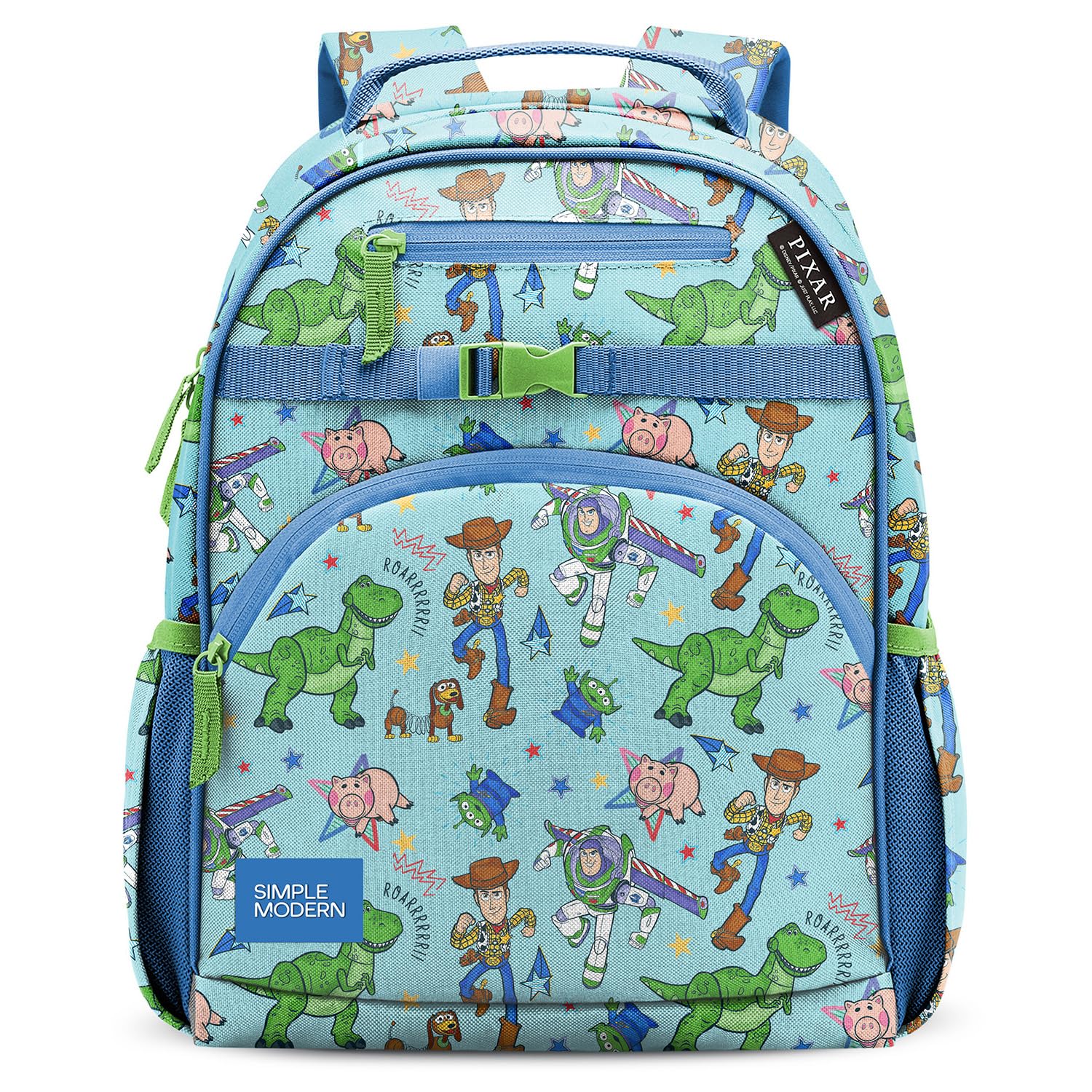 Simple Modern Medium Disney Toddler Backpack for School Girls and Boys | Kindergarten Elementary Kids Backpack | Fletcher Collection | Kids - 15" tall | Princess Rainbows