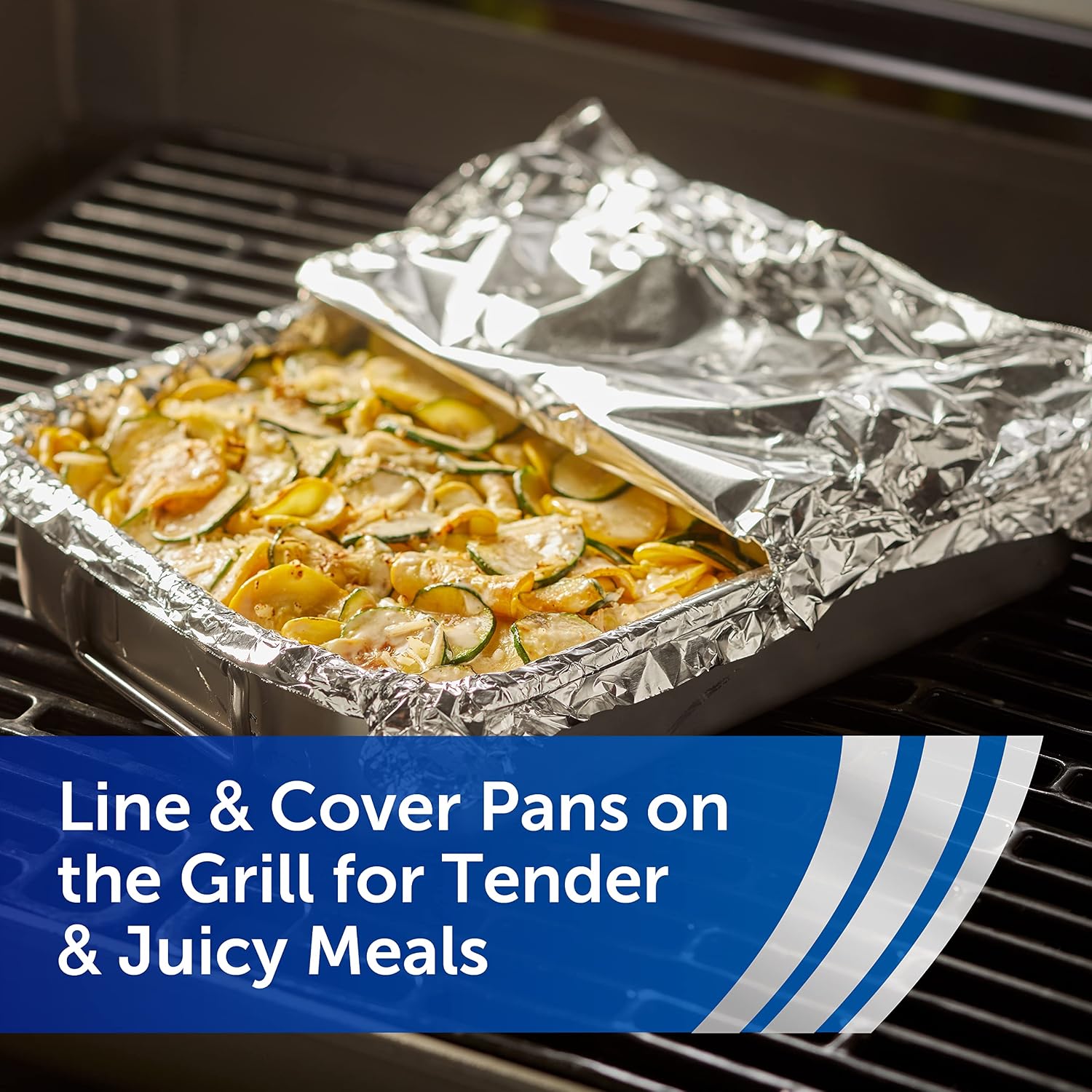 Reynolds Wrap Everyday Strength Aluminum Foil Roll, Freezer Safe and Grill Safe, Great for Foil Packets and Home Cooking, 12 Inches Wide, 200 Total Sq. Ft.