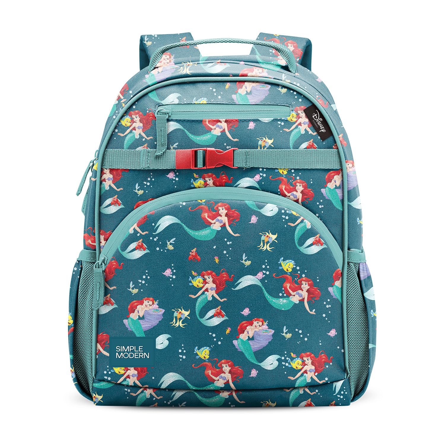 Simple Modern Medium Disney Toddler Backpack for School Girls and Boys | Kindergarten Elementary Kids Backpack | Fletcher Collection | Kids - 15" tall | Princess Rainbows