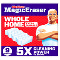 Mr. Clean Magic Eraser Sponge, All Purpose Cleaner, Cleaning Scrubber, Wall, Sneaker, Kitchen, Bathroom, Shower Cleaning Supplies, Melamine Sponge, Cleaning Pads, Whole Home Extra Durable, 12ct