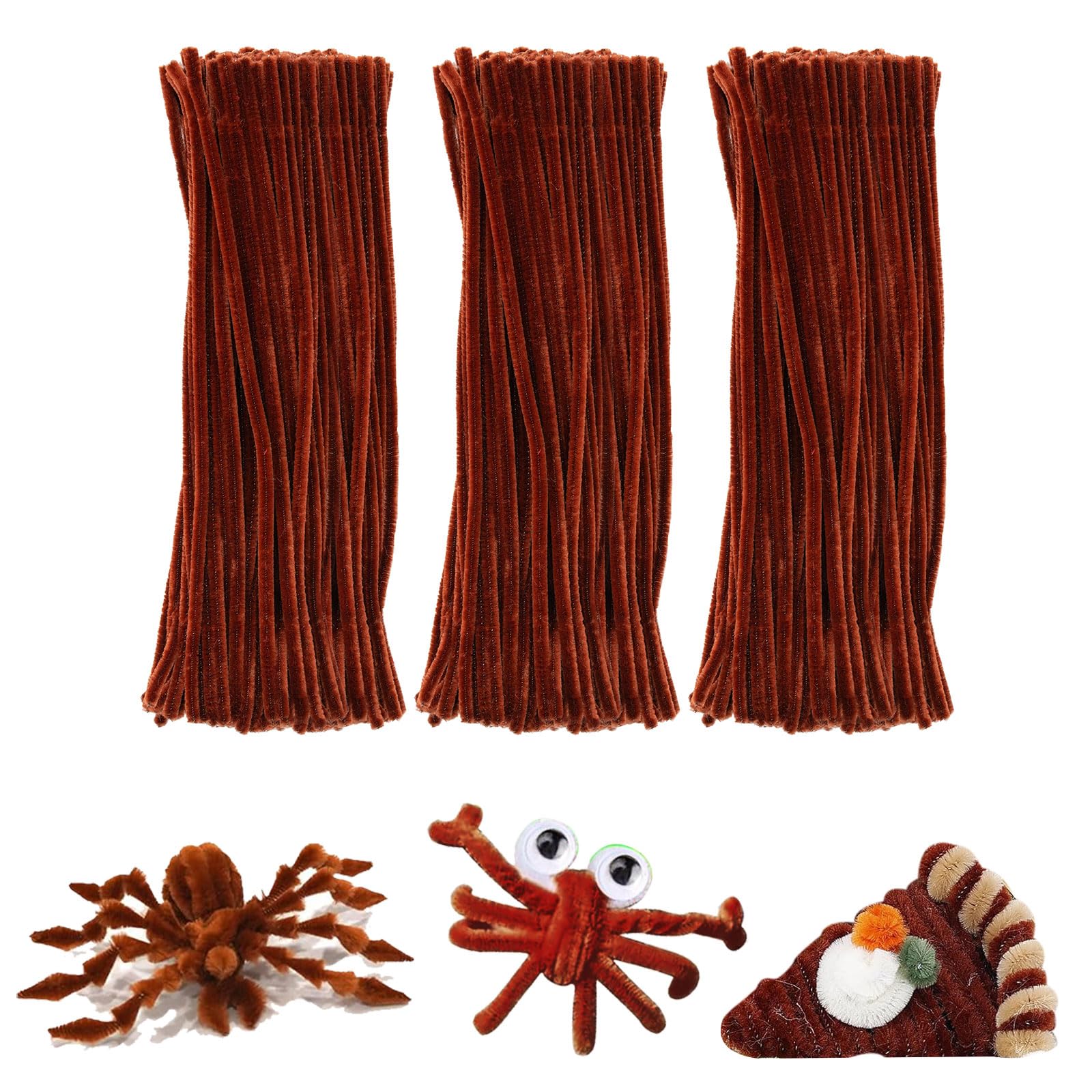 Pipe Cleaners Craft Bulk,Kids Toys & Games Gifts,200pcs Arts Crafts,Chenille Stems Art Supplies for Projects Creative DIY Room Decor,Christmas Decorations,Juegos para Niños Fidget Toys for Ages 5-7
