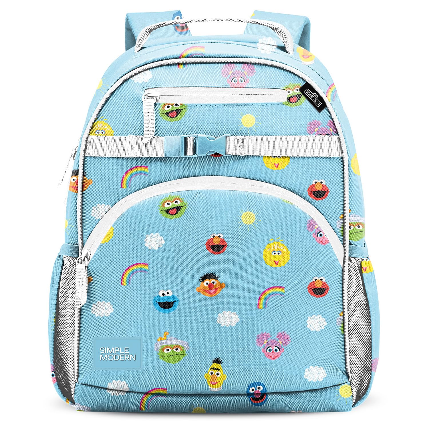 Simple Modern Medium Disney Toddler Backpack for School Girls and Boys | Kindergarten Elementary Kids Backpack | Fletcher Collection | Kids - 15" tall | Princess Rainbows