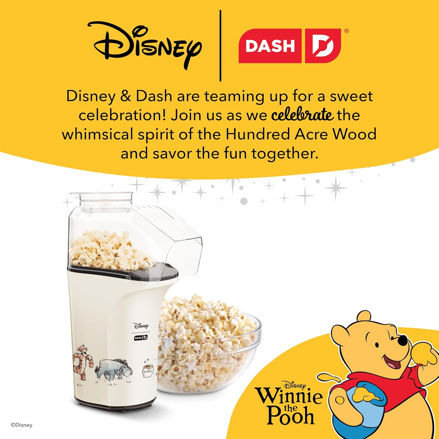 DASH Fresh Pop Popcorn Maker - Oil-Free, Air Popcorn Popper - With Measuring Cup & Recipe Guide - Perfect for Movie Nights - 16 Cups, Aqua