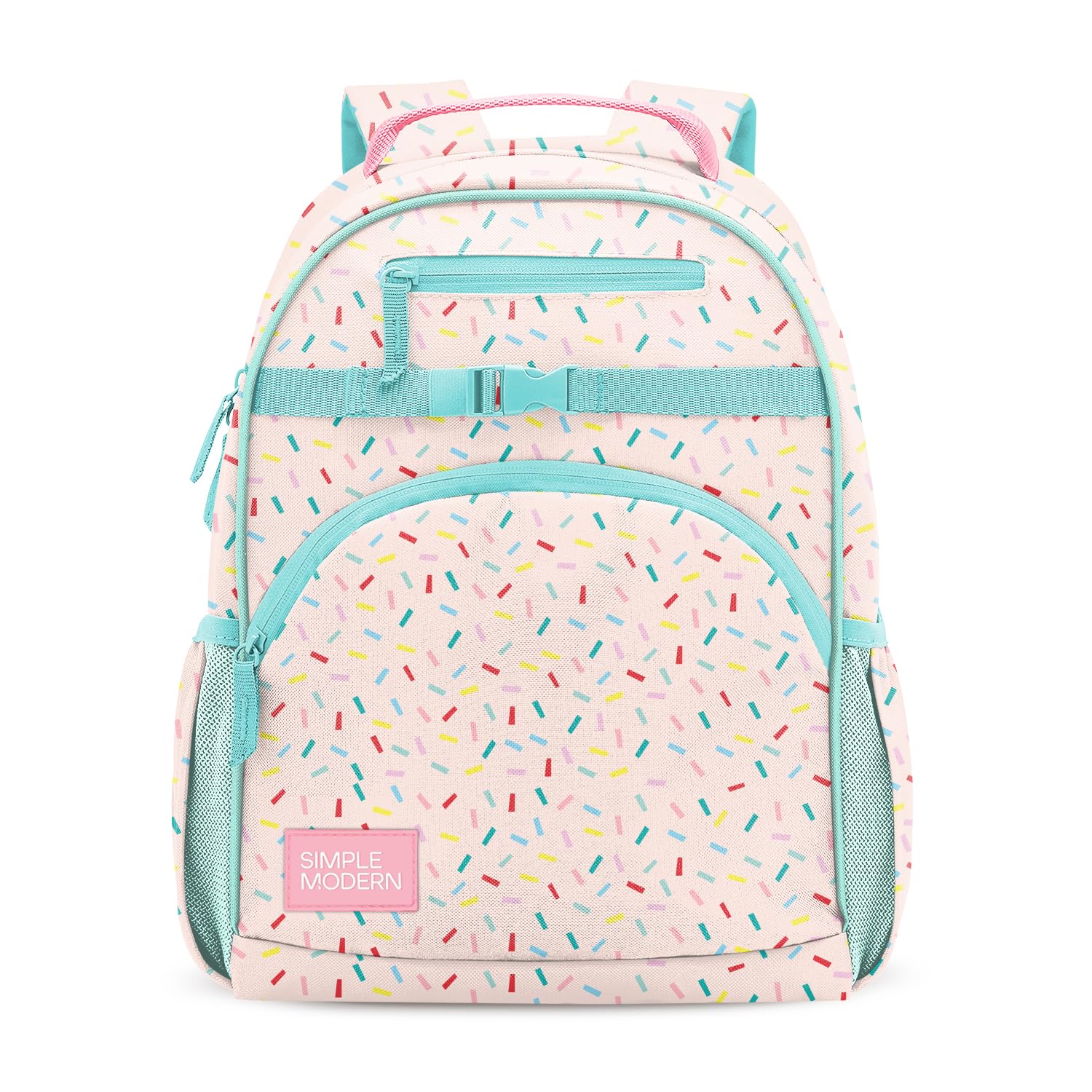 Simple Modern Medium Disney Toddler Backpack for School Girls and Boys | Kindergarten Elementary Kids Backpack | Fletcher Collection | Kids - 15" tall | Princess Rainbows