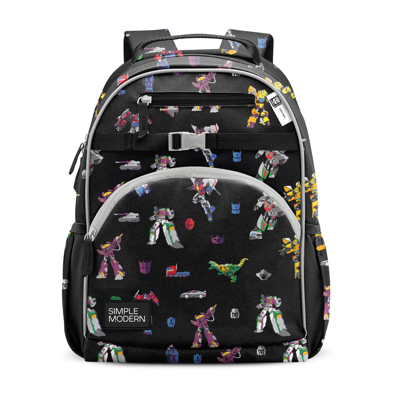 Simple Modern Medium Disney Toddler Backpack for School Girls and Boys | Kindergarten Elementary Kids Backpack | Fletcher Collection | Kids - 15" tall | Princess Rainbows