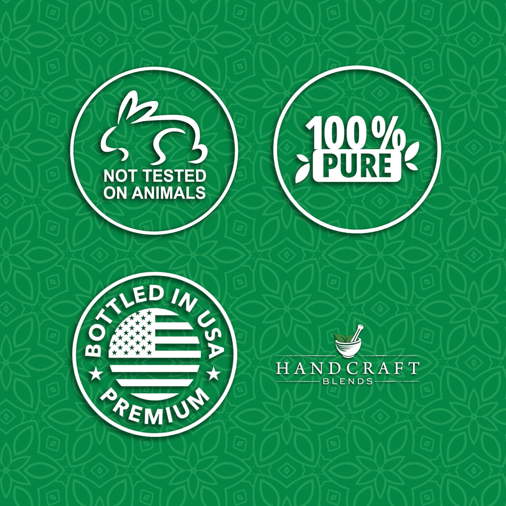 Handcraft Blends Peppermint Essential Oil – Huge 4 Fl Oz – 100% Pure and Natural – Premium Grade Essential Oil for Diffuser and Aromatherapy, Skin, Massage, Candle and Soap Making Fragrance
