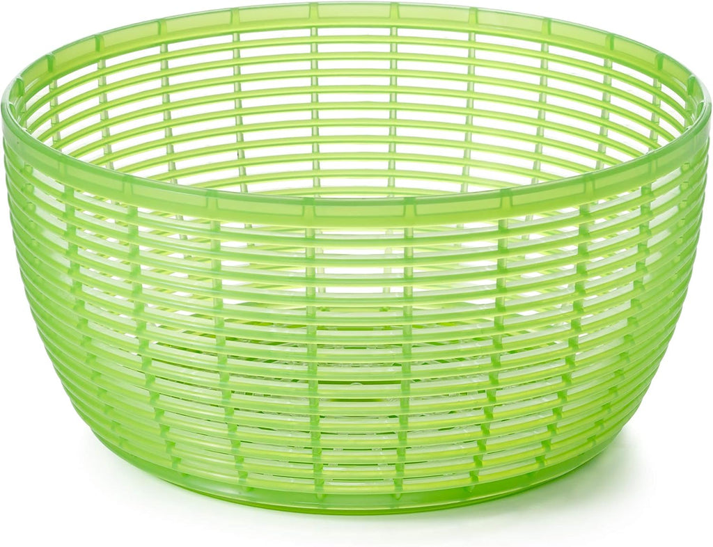 OXO Good Grips Salad Spinner | Lettuce Spinner | Fruit Washer | Fruit Washing Bowl with Strainer | Vegetable Cleaner | Salad Cleaner | Lettuce Washer | 6.22 Quart Capacity