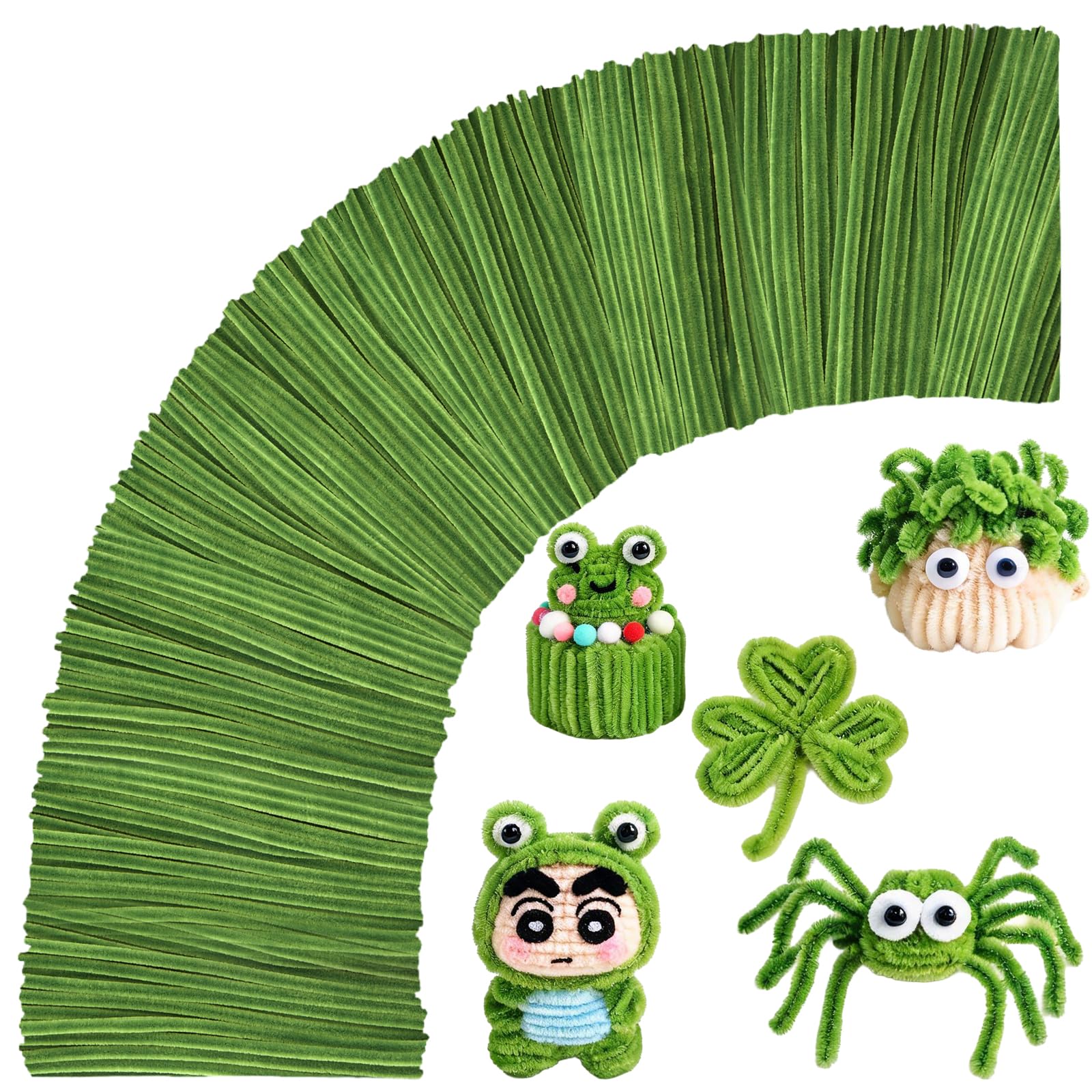 Pipe Cleaners Craft Bulk,Kids Toys & Games Gifts,200pcs Arts Crafts,Chenille Stems Art Supplies for Projects Creative DIY Room Decor,Christmas Decorations,Juegos para Niños Fidget Toys for Ages 5-7