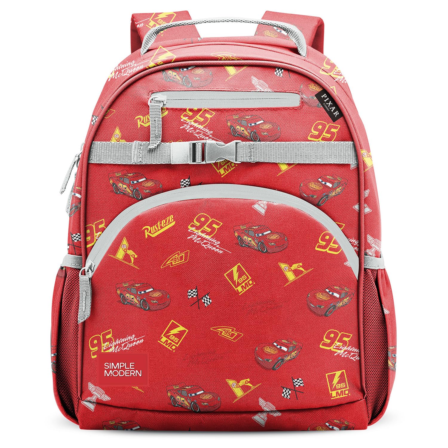 Simple Modern Medium Disney Toddler Backpack for School Girls and Boys | Kindergarten Elementary Kids Backpack | Fletcher Collection | Kids - 15" tall | Princess Rainbows