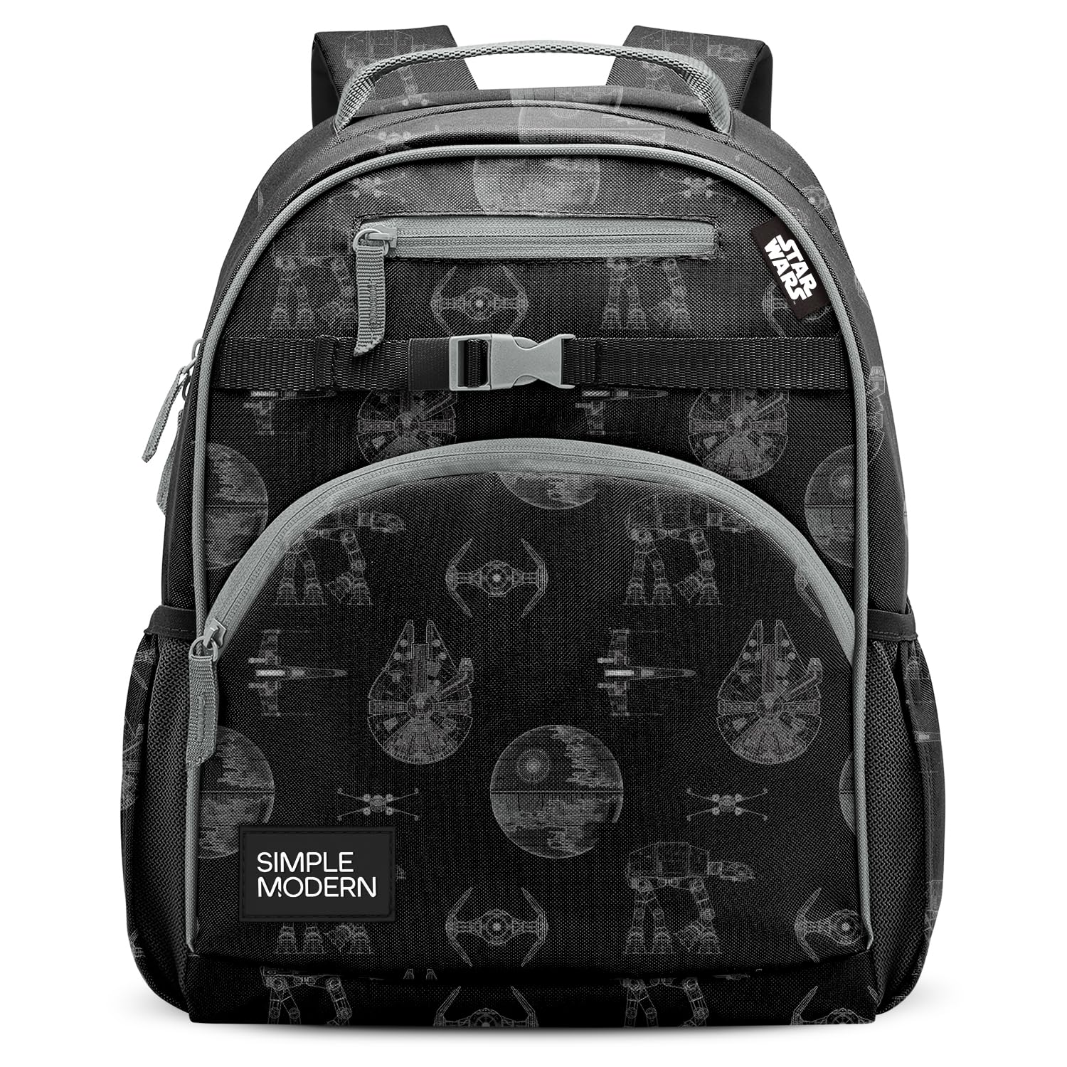 Simple Modern Medium Disney Toddler Backpack for School Girls and Boys | Kindergarten Elementary Kids Backpack | Fletcher Collection | Kids - 15" tall | Princess Rainbows