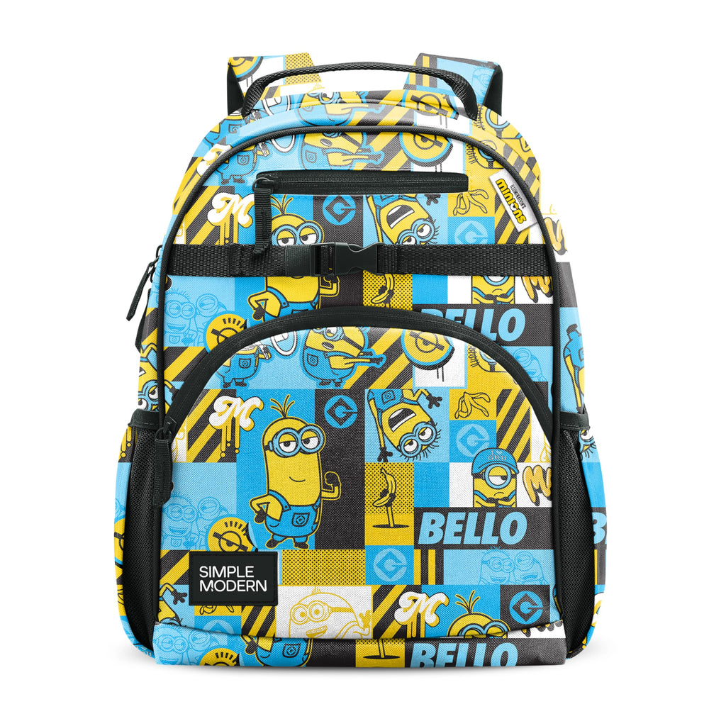 Simple Modern Medium Disney Toddler Backpack for School Girls and Boys | Kindergarten Elementary Kids Backpack | Fletcher Collection | Kids - 15" tall | Princess Rainbows