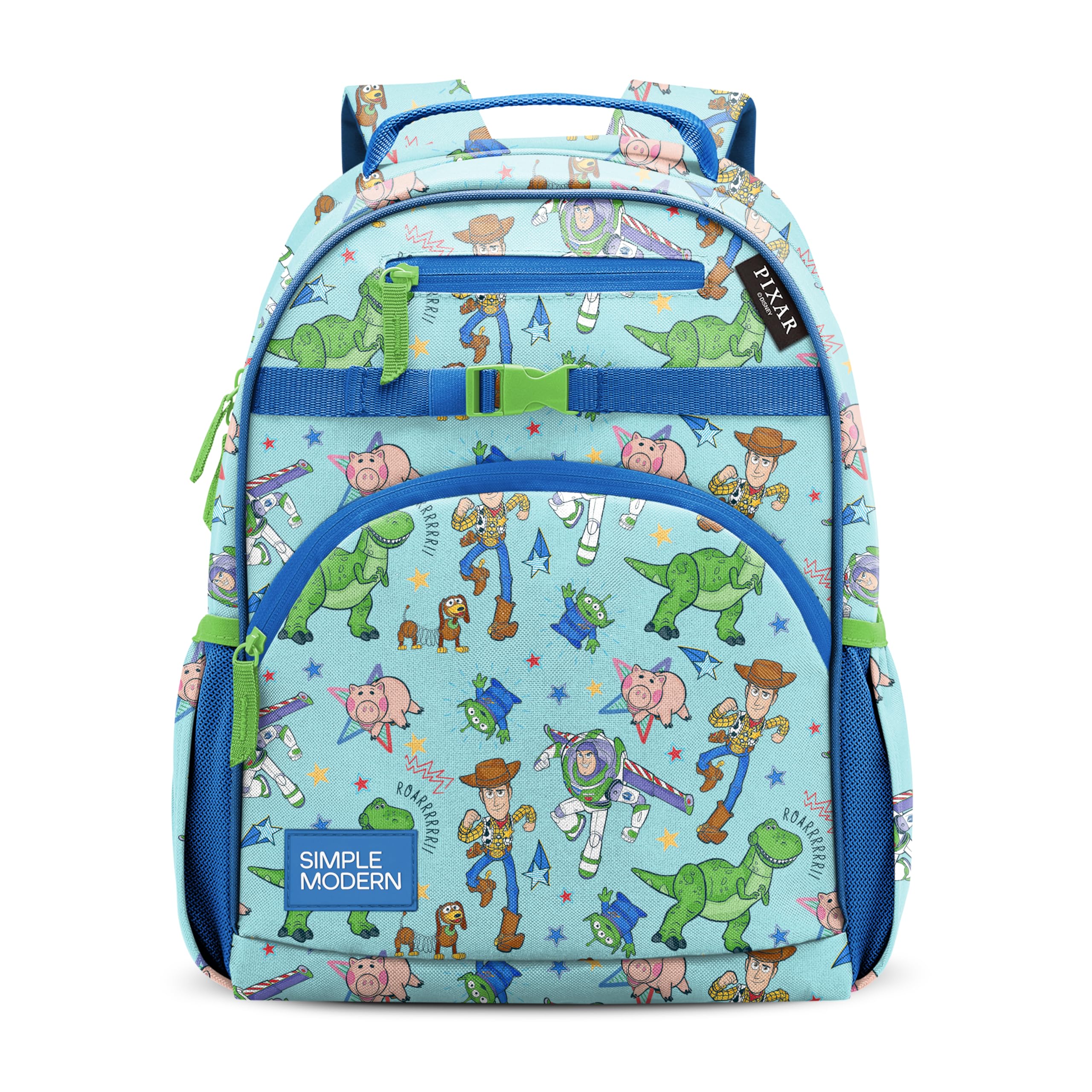 Simple Modern Medium Disney Toddler Backpack for School Girls and Boys | Kindergarten Elementary Kids Backpack | Fletcher Collection | Kids - 15" tall | Princess Rainbows