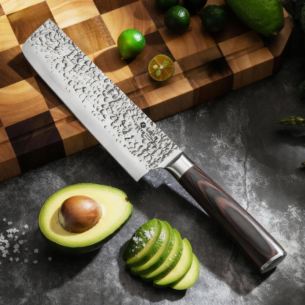 imarku Chef Knife 7 Inch Kitchen Knife Ultra Sharp Santoku Knife - High Carbon Japanese Chefs Knife, Kitchen Gadgets 2025, Apartment Essentials, Birthday Gifts for Him Her, Best Gifts for Women Men