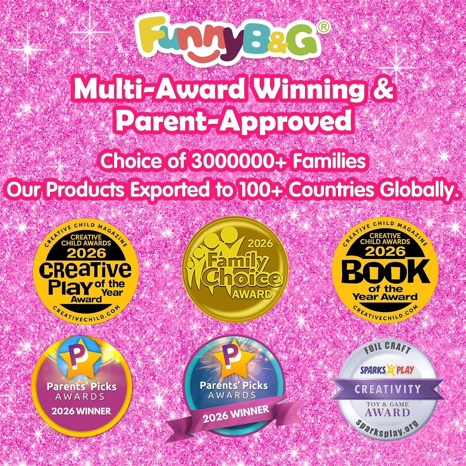 FUNNYB&G Foil Art Craft Kit for Girls 4-10 Years Old: Mess-Free & No-Glue, Create 16 Sparkly Princess Unicorn Pictures – Perfect Travel Toy & Birthday Gift for Kids (Princess)