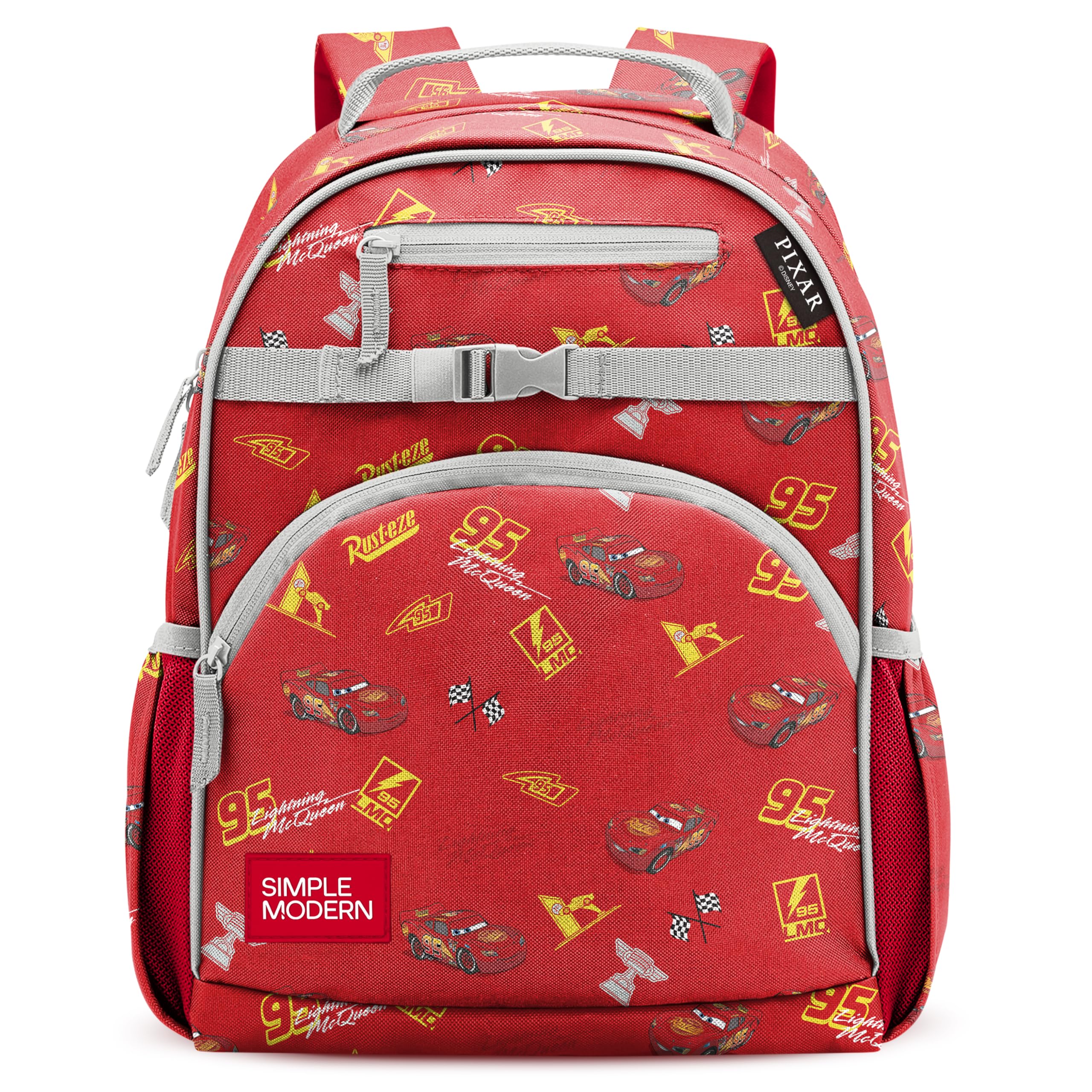 Simple Modern Medium Disney Toddler Backpack for School Girls and Boys | Kindergarten Elementary Kids Backpack | Fletcher Collection | Kids - 15" tall | Princess Rainbows
