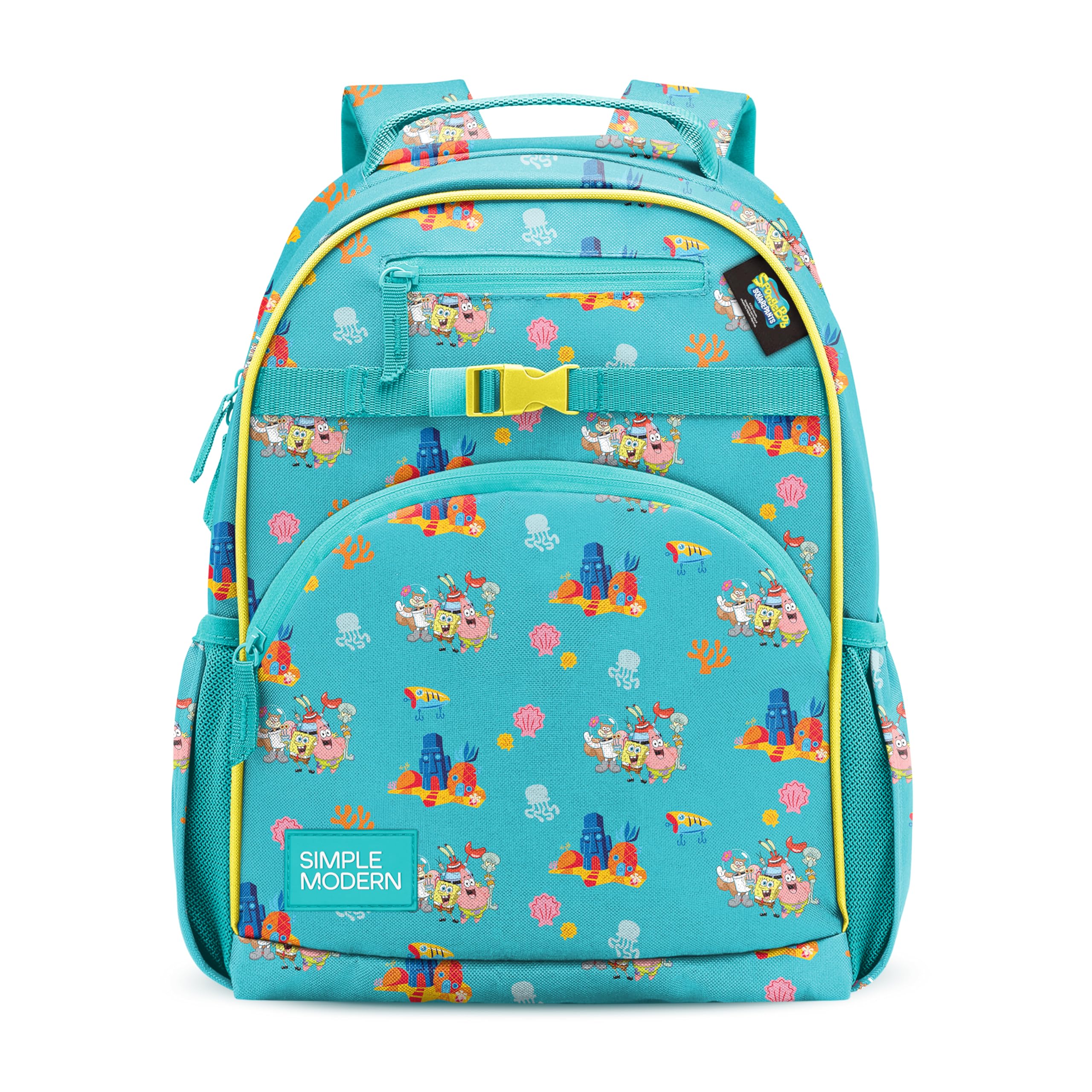Simple Modern Medium Disney Toddler Backpack for School Girls and Boys | Kindergarten Elementary Kids Backpack | Fletcher Collection | Kids - 15" tall | Princess Rainbows