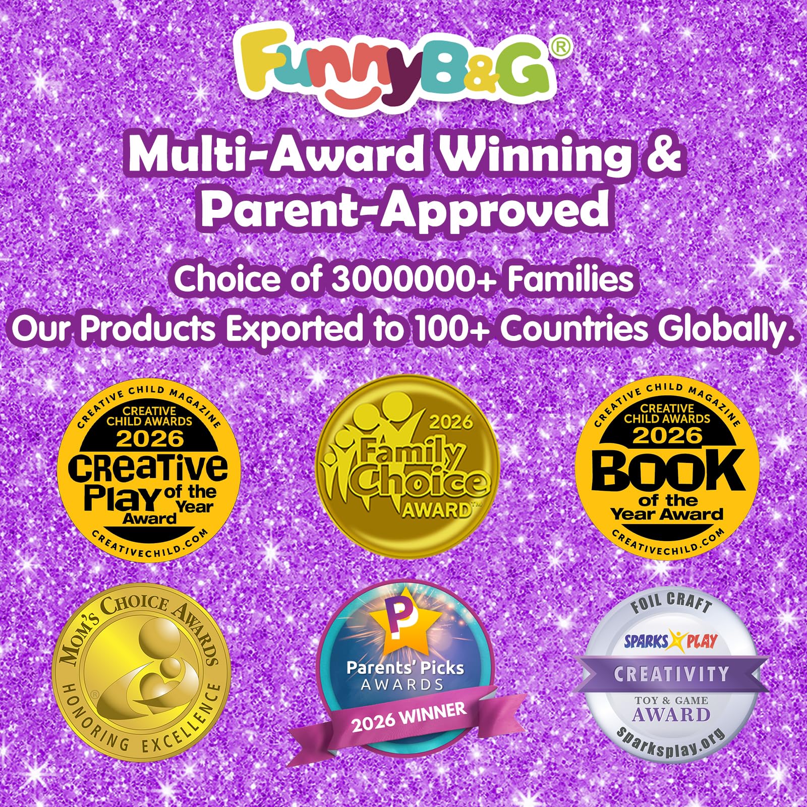 FUNNYB&G Foil Art Craft Kit for Girls 4-10 Years Old: Mess-Free & No-Glue, Create 16 Sparkly Princess Unicorn Pictures – Perfect Travel Toy & Birthday Gift for Kids (Princess)