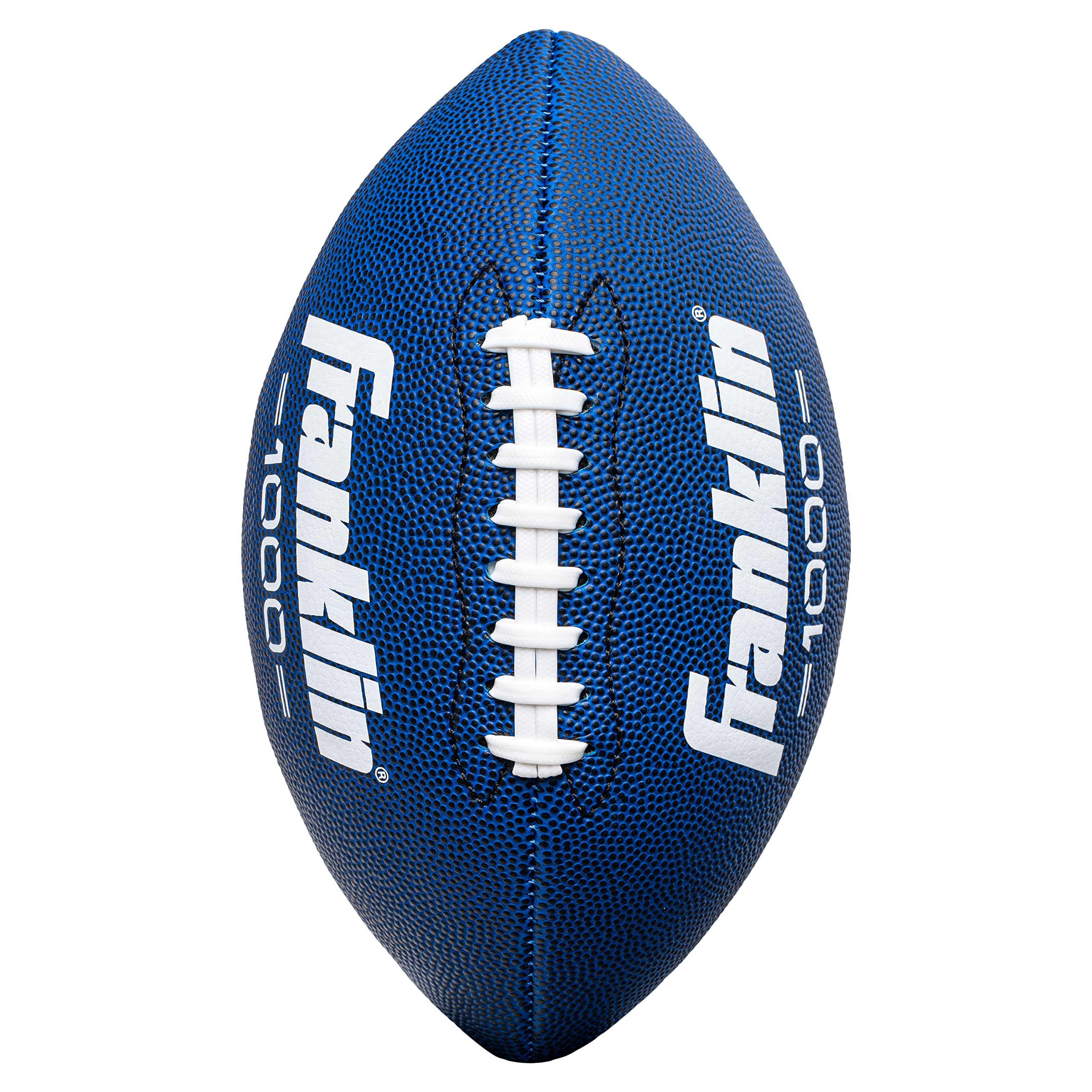 Franklin Sports Youth + Adult Footballs - Extra Grip 1000 Official Size, Junior + Pee Wee Kids - 1 + 12 Packs