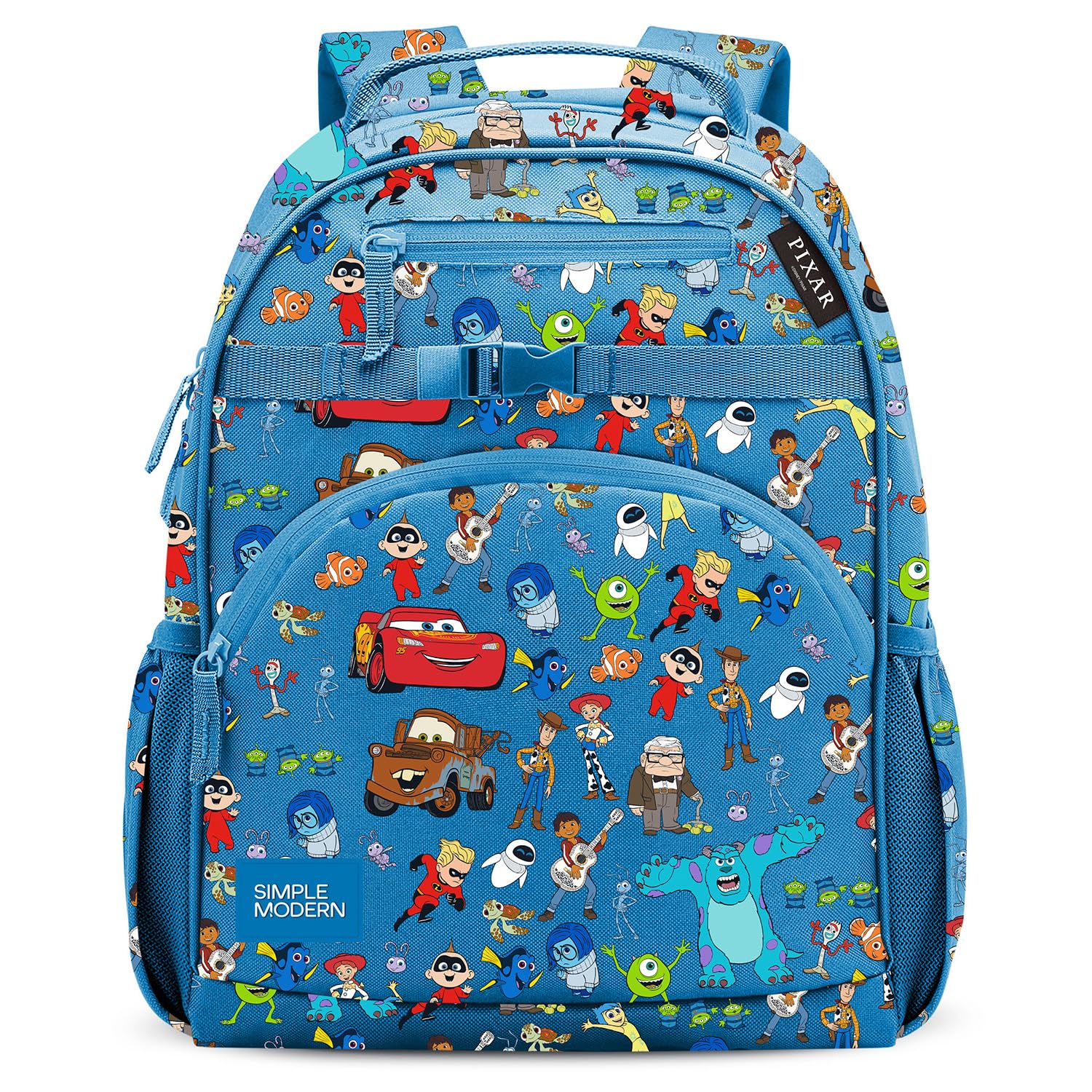 Simple Modern Medium Disney Toddler Backpack for School Girls and Boys | Kindergarten Elementary Kids Backpack | Fletcher Collection | Kids - 15" tall | Princess Rainbows